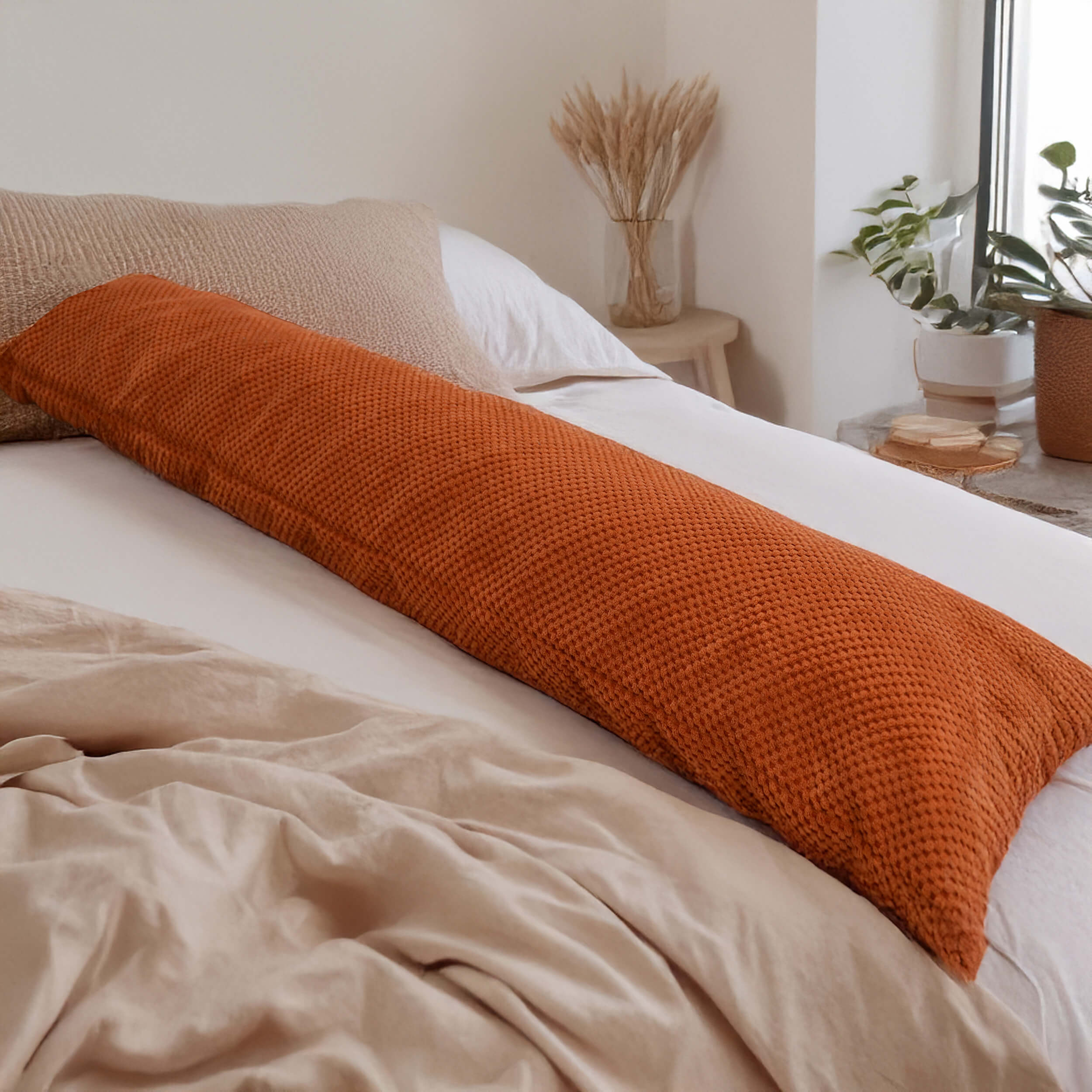 Seitenschläferkissen VISCO 140x40 mit Bezug Deluxe