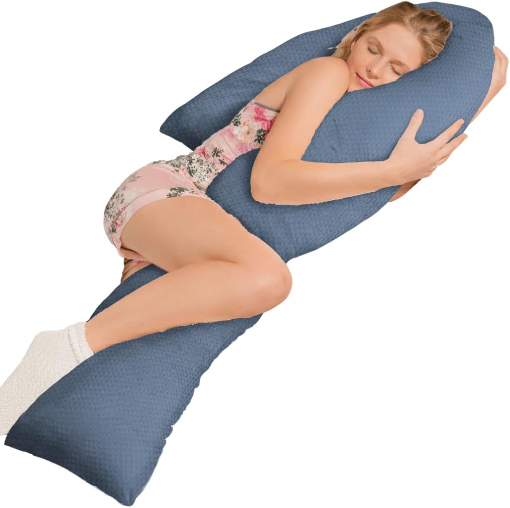 Stillkissen XXL VISCO J mit Bezug Deluxe