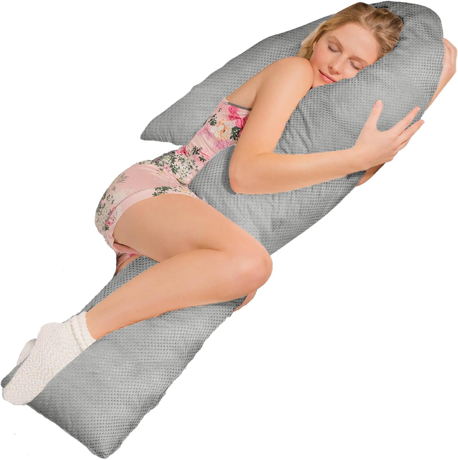 Stillkissen XXL VISCO J mit Bezug Deluxe