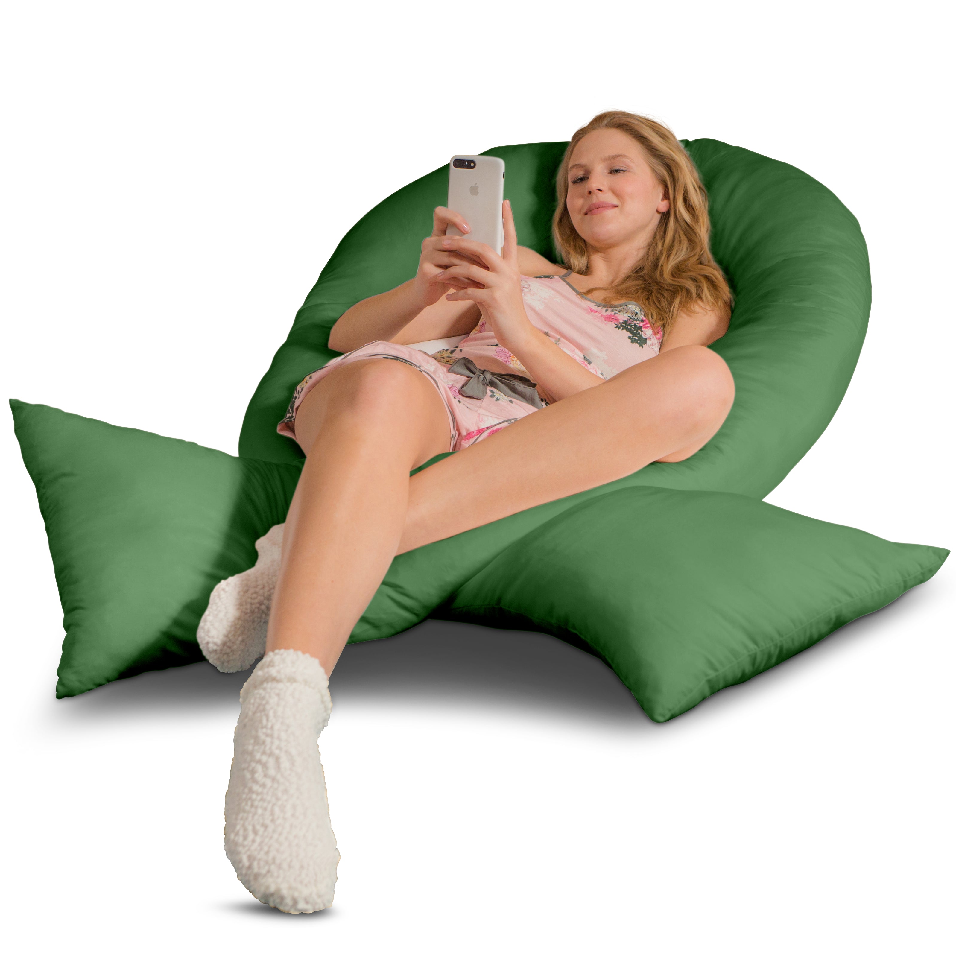 Komfortkissen JUMBO XXL mit Bezug Baumwolle