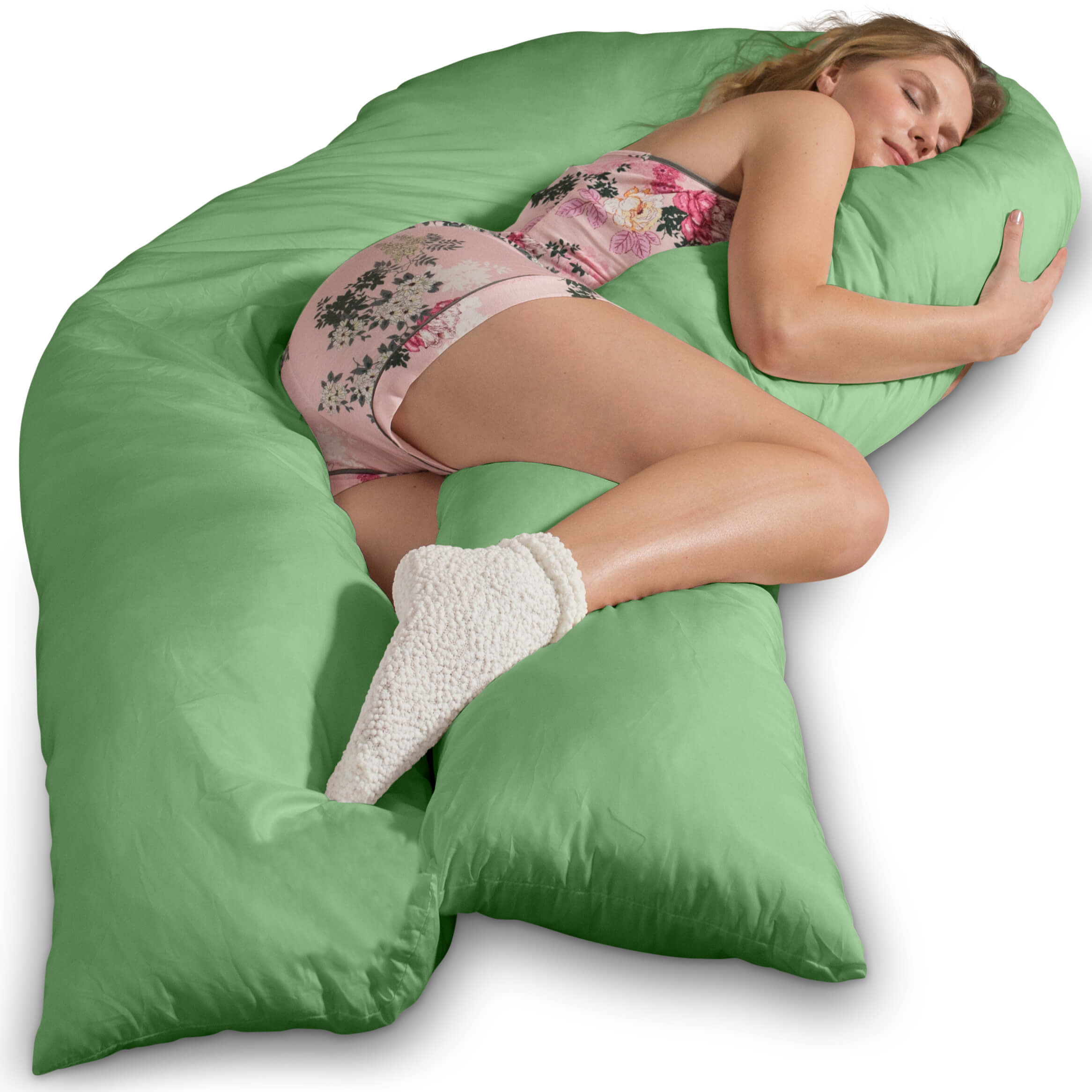 Traumreiter VISCO XXL Kissen Bundle mit Bezug Baumwolle + Deluxe Bezug