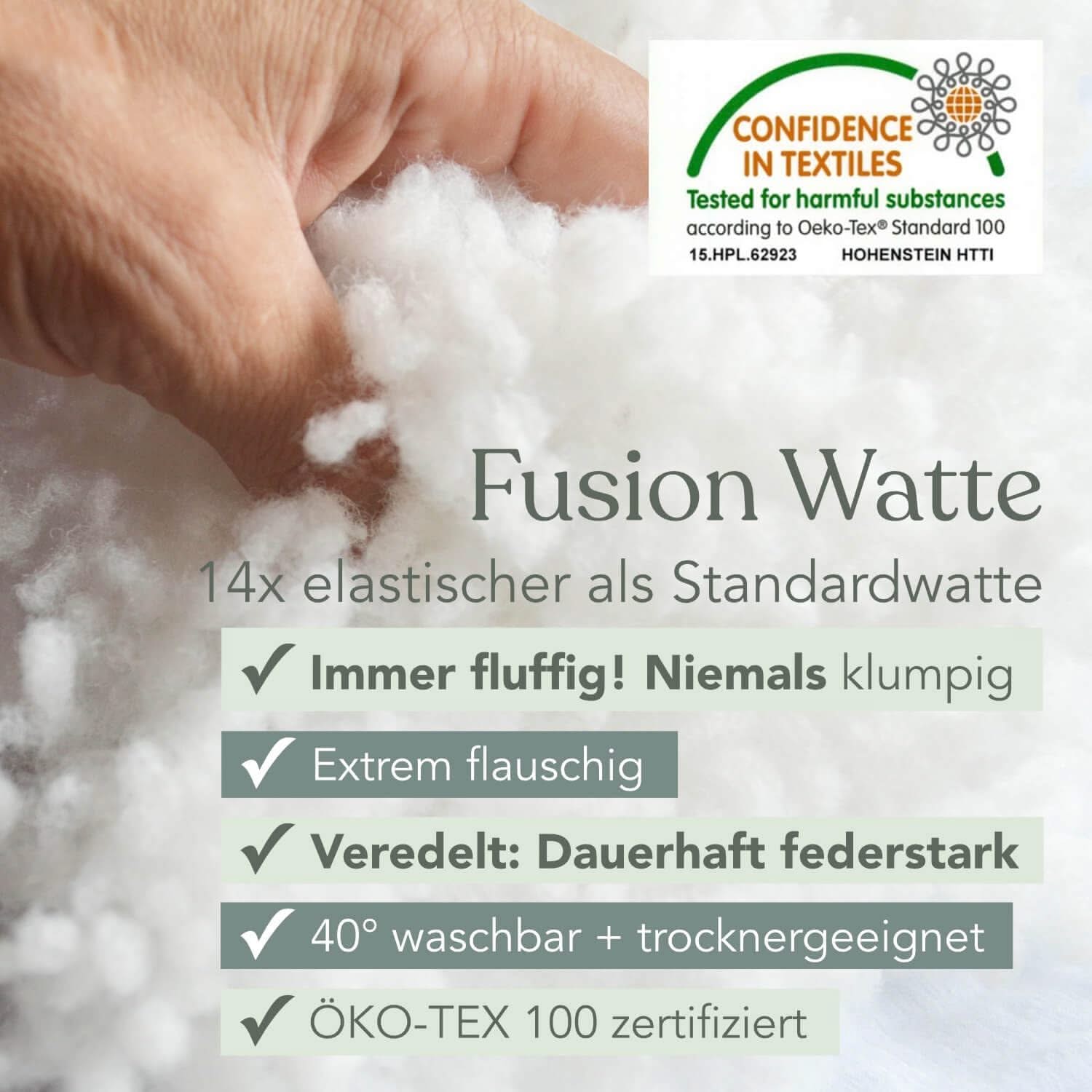 Komfortkissen JUMBO XXL mit Bezug Baumwolle