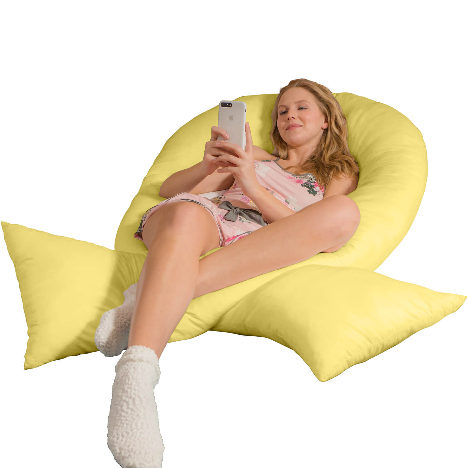 Traumreiter VISCO XXL Kissen Bundle mit Bezug Baumwolle + Deluxe Bezug