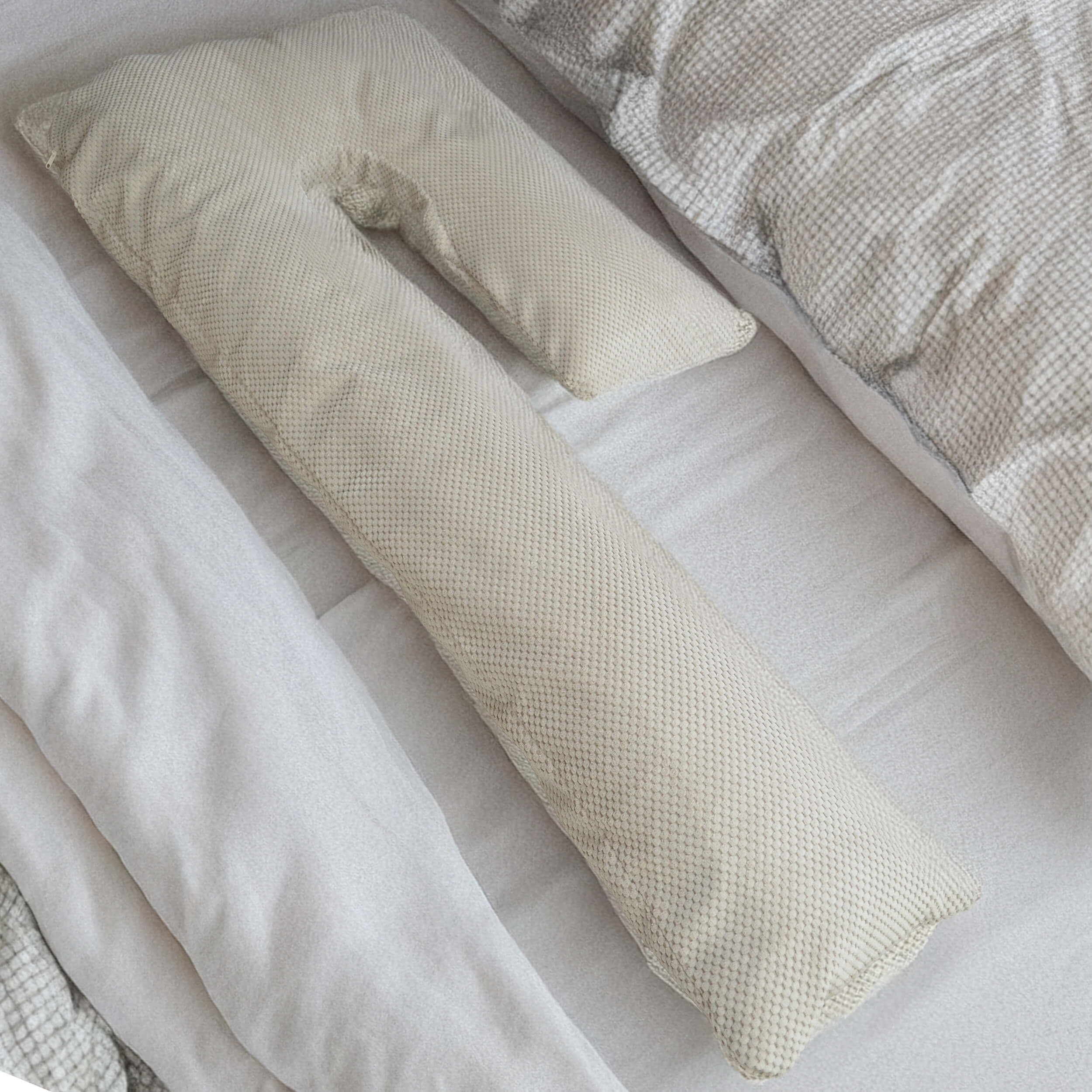 Seitenschläferkissen VISCO 140x40 mit Bezug Deluxe