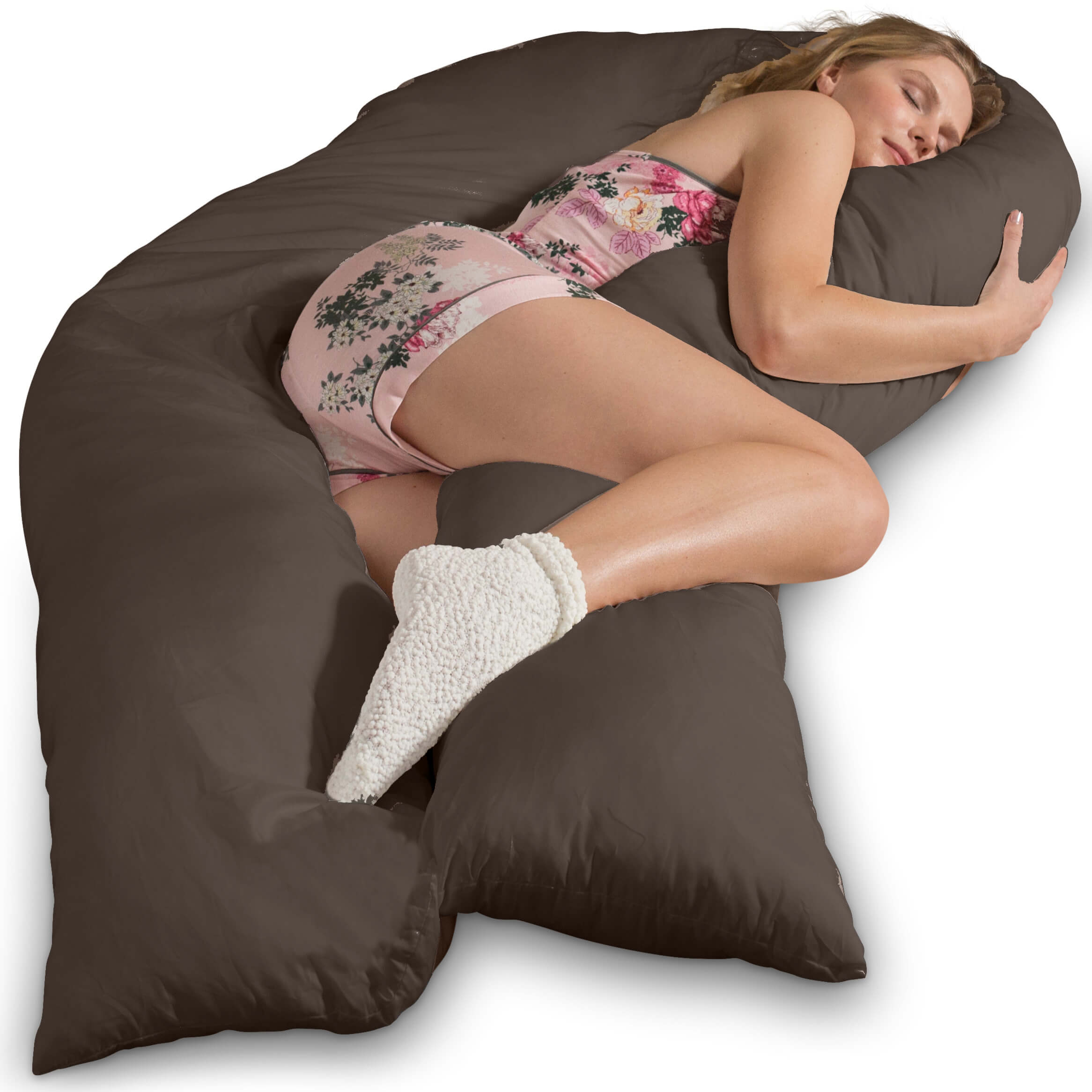 Traumreiter VISCO XXL Kissen Bundle mit Bezug Baumwolle + Deluxe Bezug