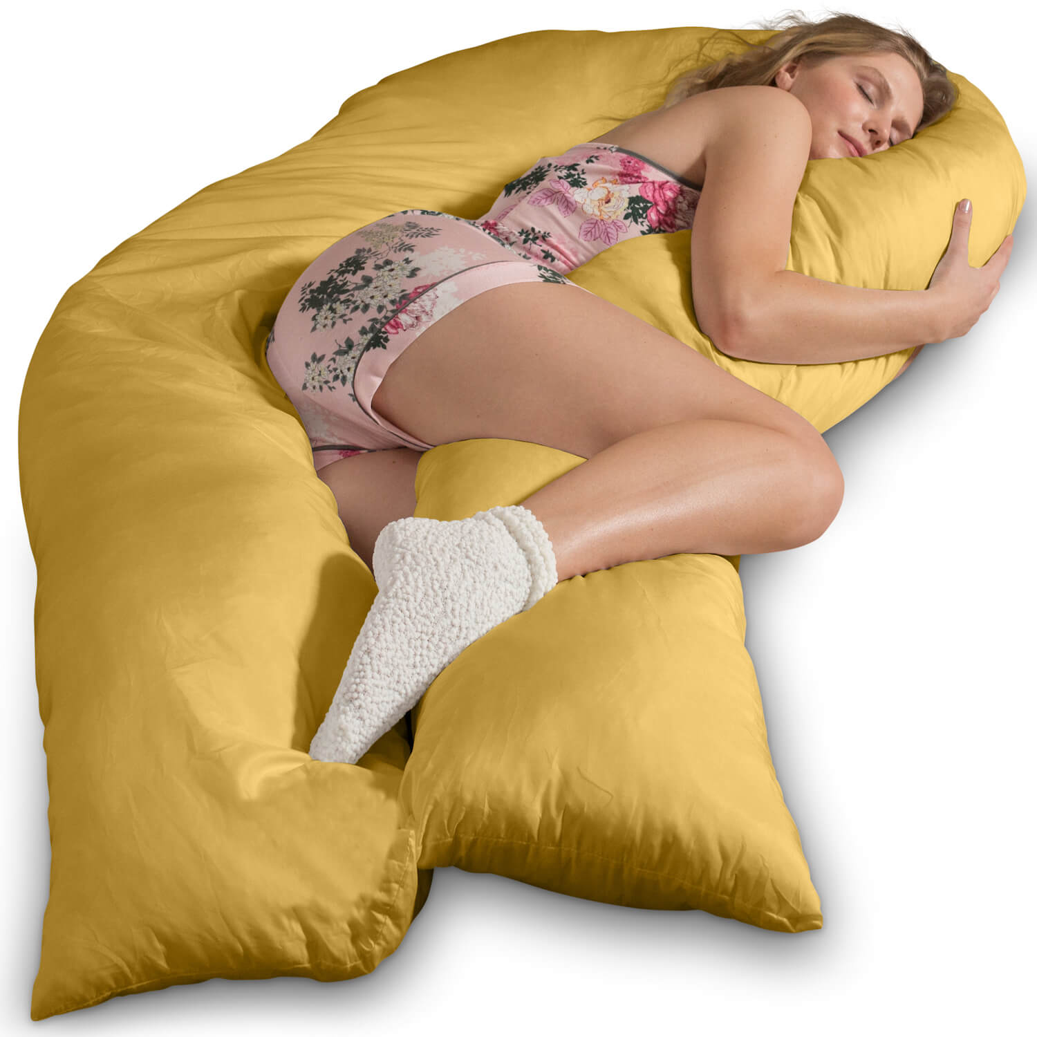 Komfortkissen JUMBO XXL mit Bezug Baumwolle