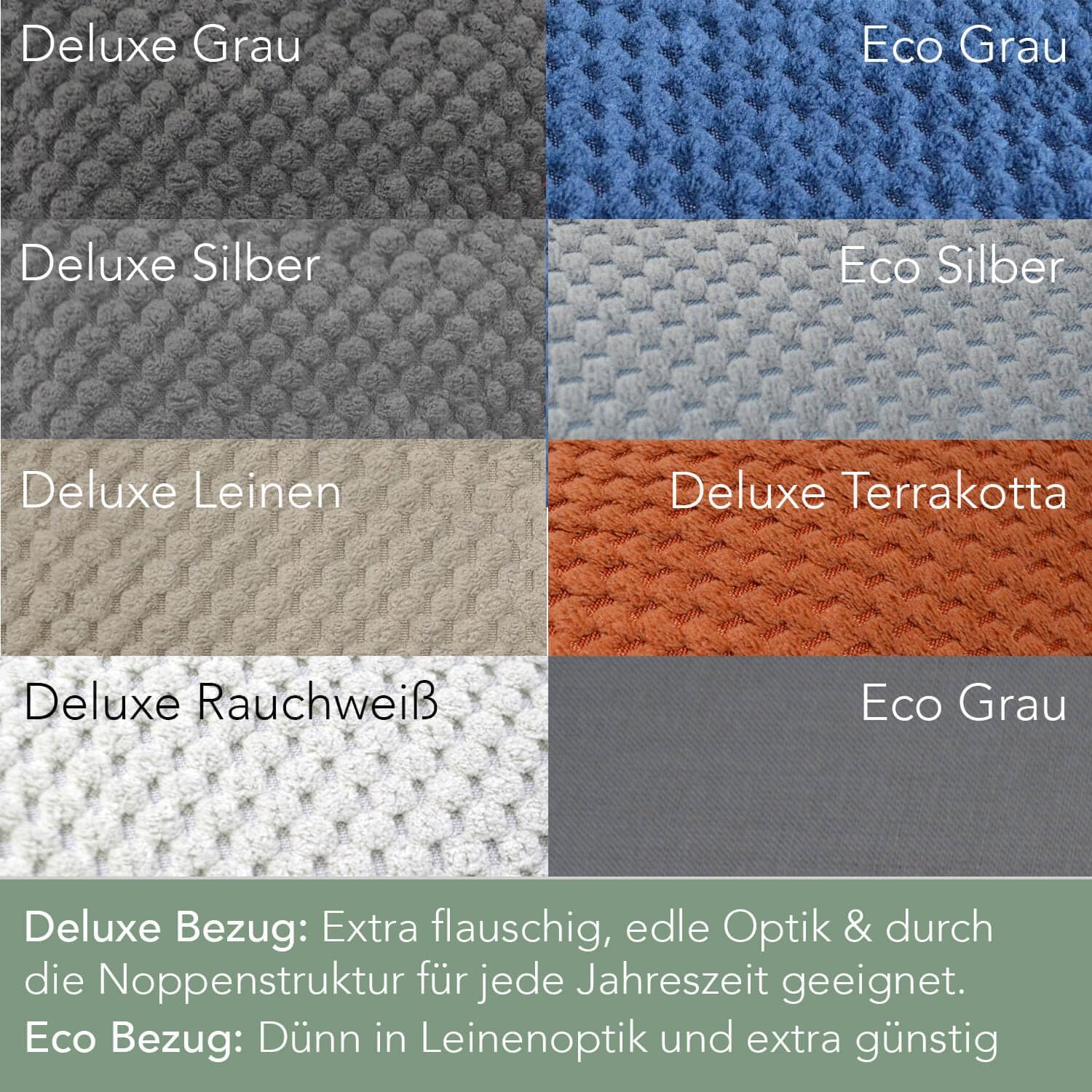 Seitenschläferkissen VISCO mit Bezug Eco