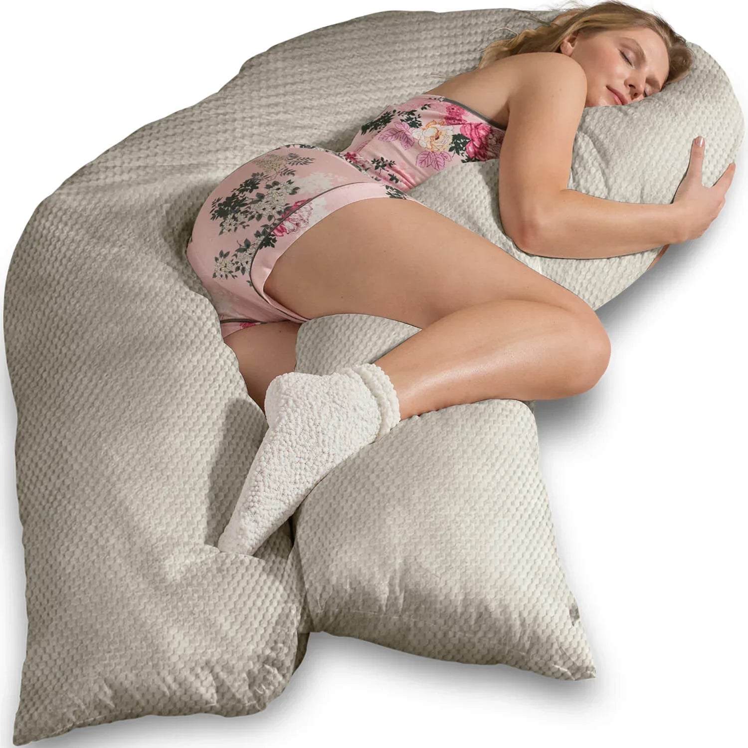 Komfortkissen VISCO XXL mit Bezug Deluxe