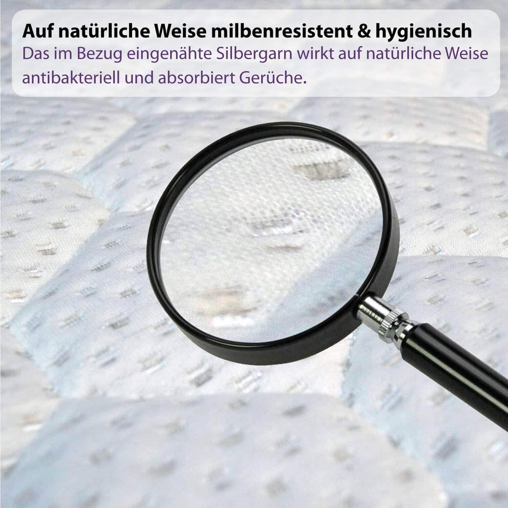 Seitenschläferkissen VISCO GEL PROFESSIONAL SLIM 140x40 mit Bezug Baumwolle - Seitenschläferkissen
