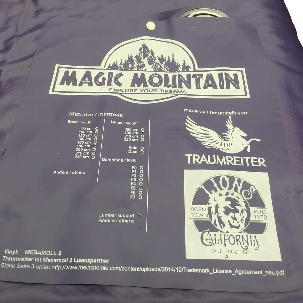 Wasserbettmatratze Solo / Softside Wassermatratze Mono PREMIUM