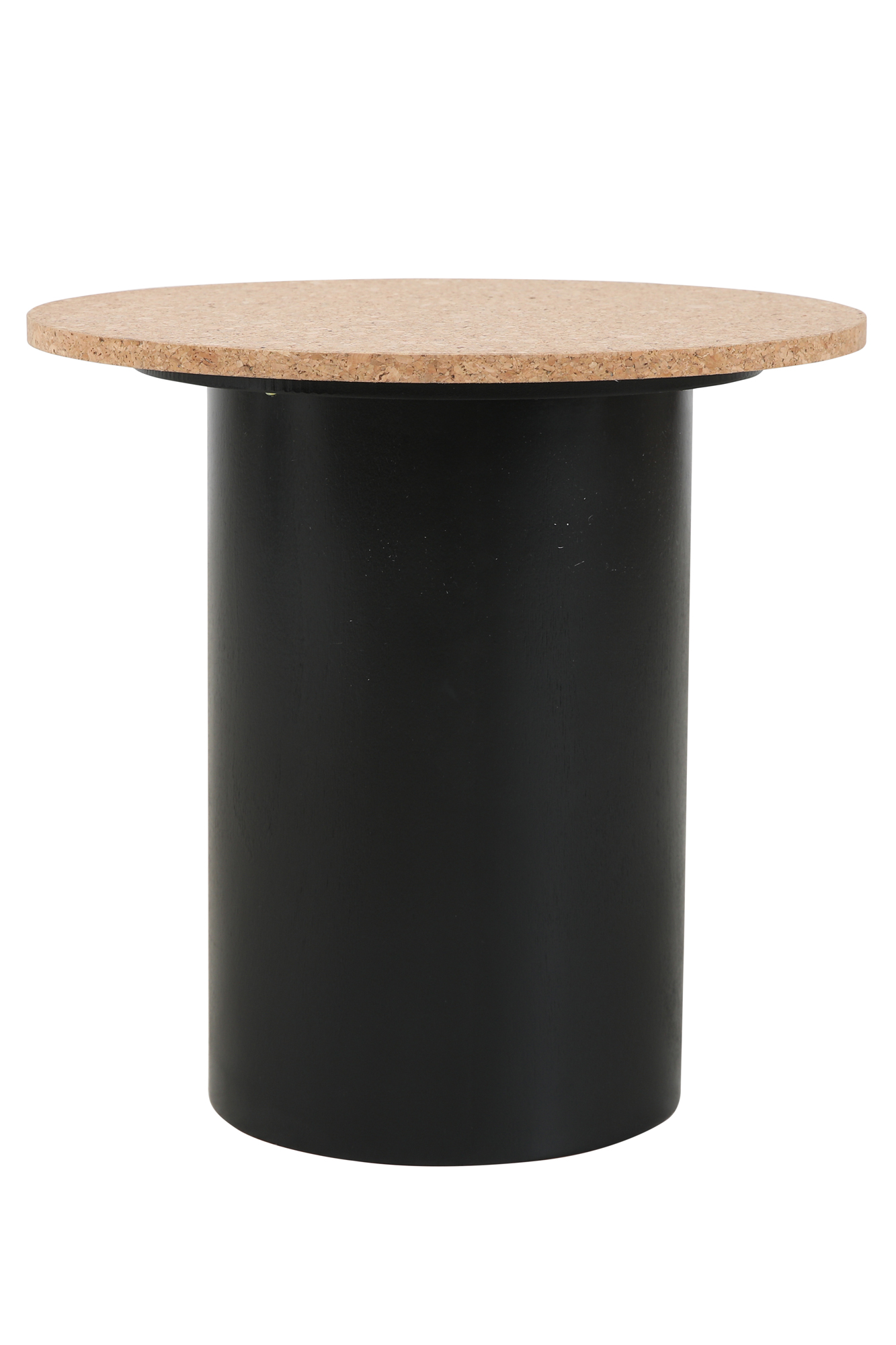 Beistelltisch, 2er Set MDF mit Kork, Beine Pinie | Maße großer Tisch: ca. B50xT50xH45 cm, Maße kleiner Tisch: ca. B40xT40xH38 cm – Bild 9