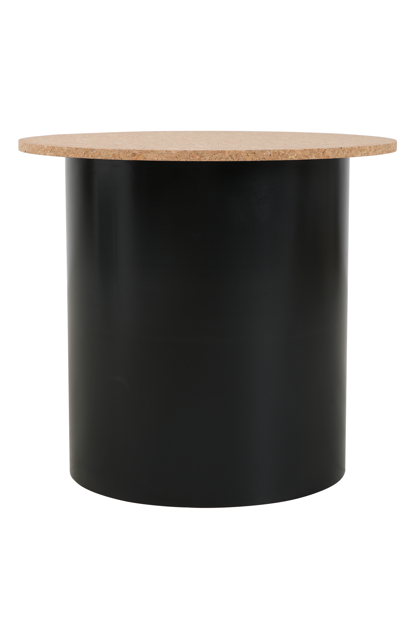 Beistelltisch, 2er Set MDF mit Kork, Beine Pinie | Maße großer Tisch: ca. B50xT50xH45 cm, Maße kleiner Tisch: ca. B40xT40xH38 cm – Bild 11