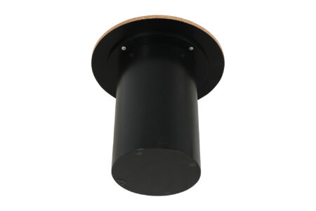 Beistelltisch, 2er Set MDF mit Kork, Beine Pinie | Maße großer Tisch: ca. B50xT50xH45 cm, Maße kleiner Tisch: ca. B40xT40xH38 cm – Bild 13