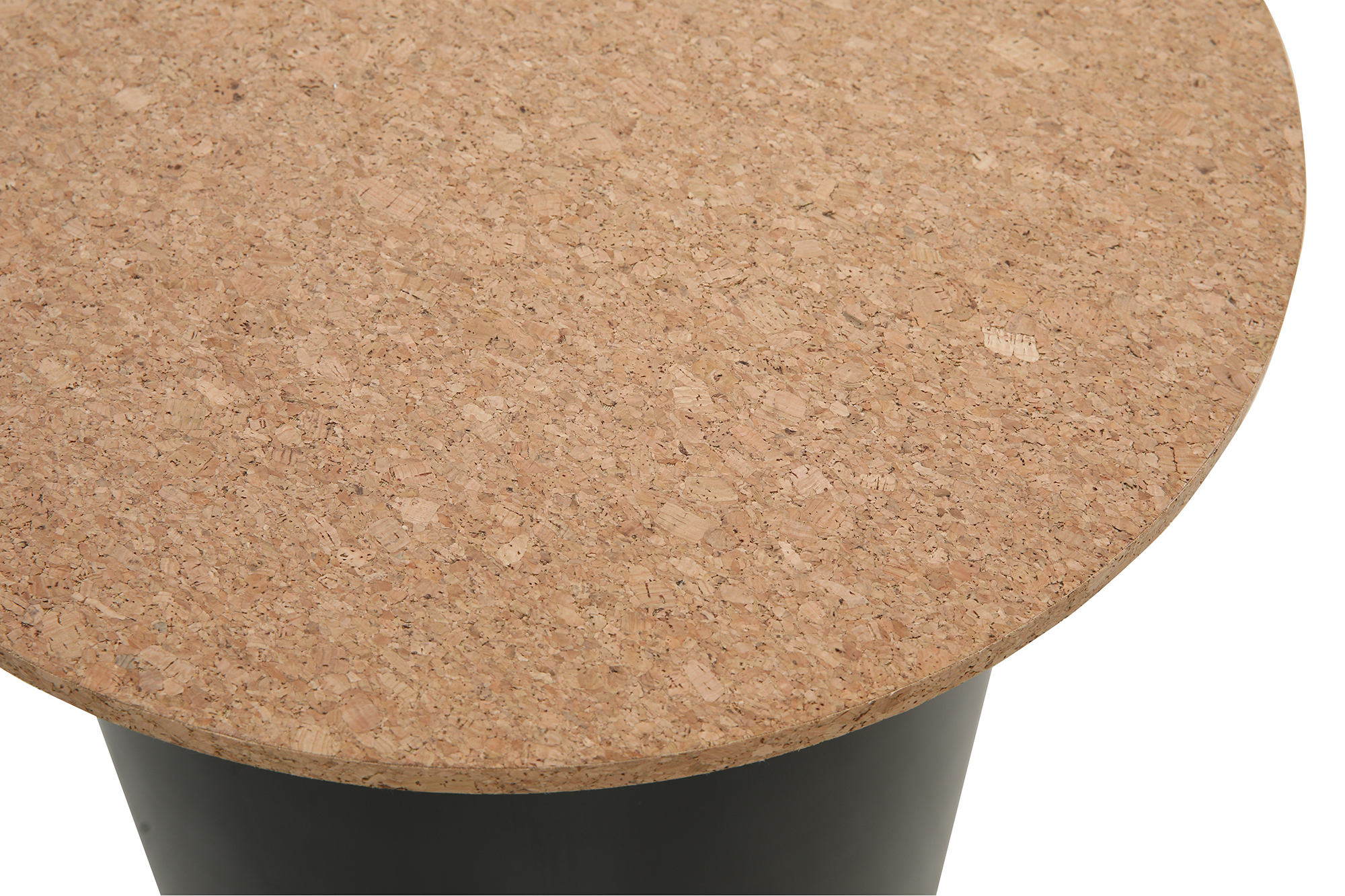 Beistelltisch, 2er Set MDF mit Kork, Beine Pinie | Maße großer Tisch: ca. B50xT50xH45 cm, Maße kleiner Tisch: ca. B40xT40xH38 cm – Bild 15